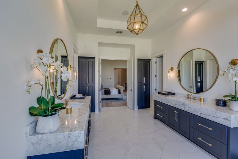 High-End Bathroom with Custom Features